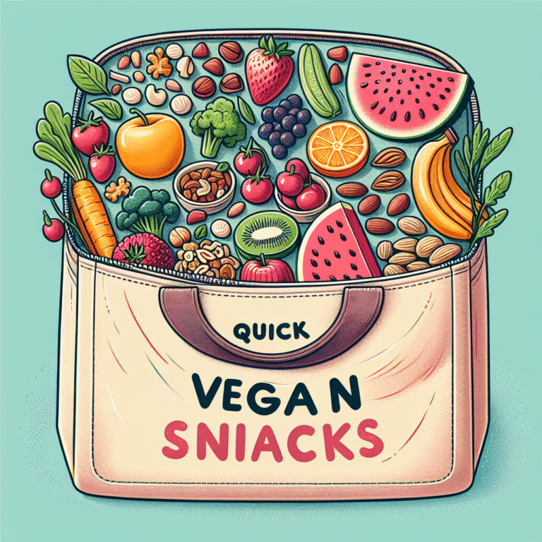 Snacks veganos rápidos e nutritivos para levar na bolsa