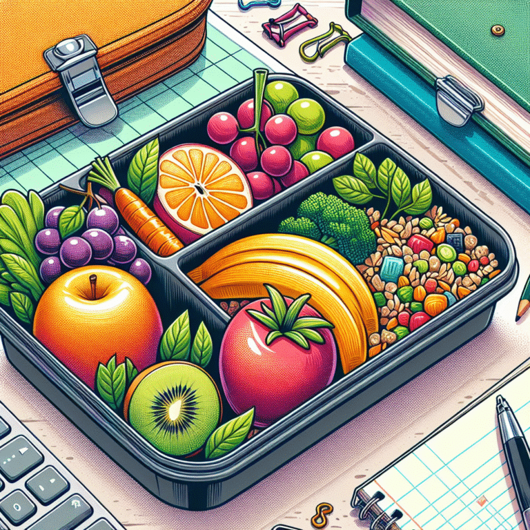 Almoço vegano rápido para levar ao trabalho