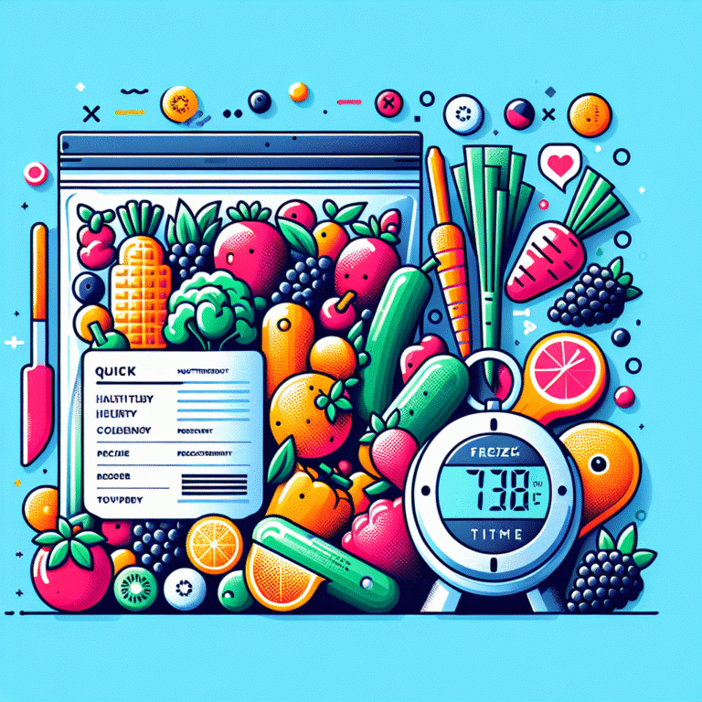 Rápido e Nutritivo: Dicas de Preparo de Alimentos Congelados