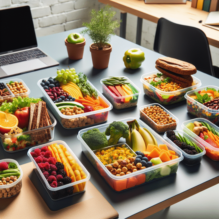 Lanches veganos práticos para o dia a dia no trabalho