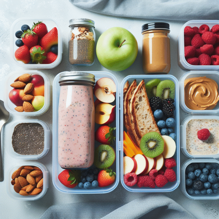 Receitas práticas de café da manhã vegano para levar em viagens
