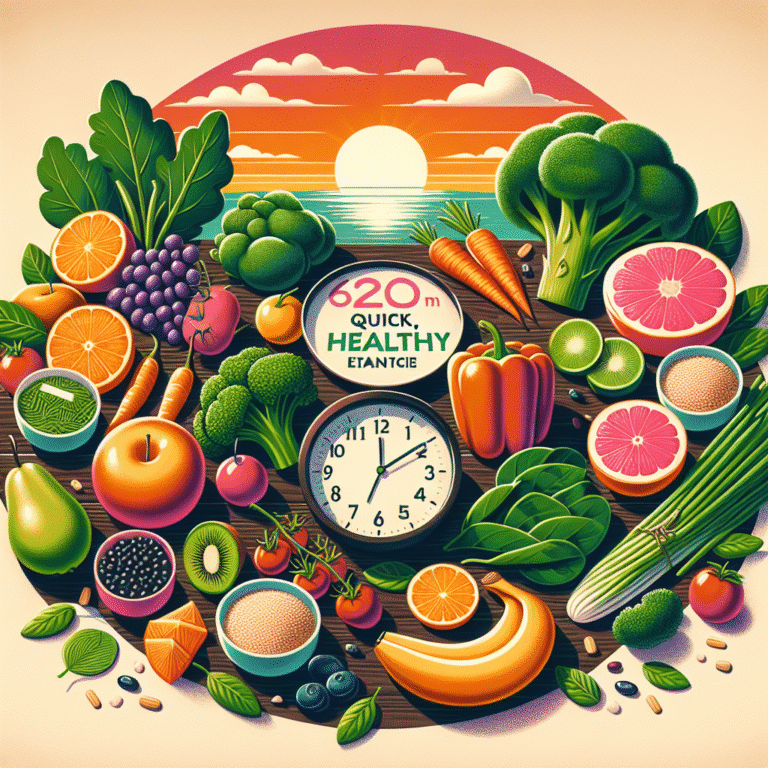 O Que Comer Rápido Sem Perder a Nutrição?