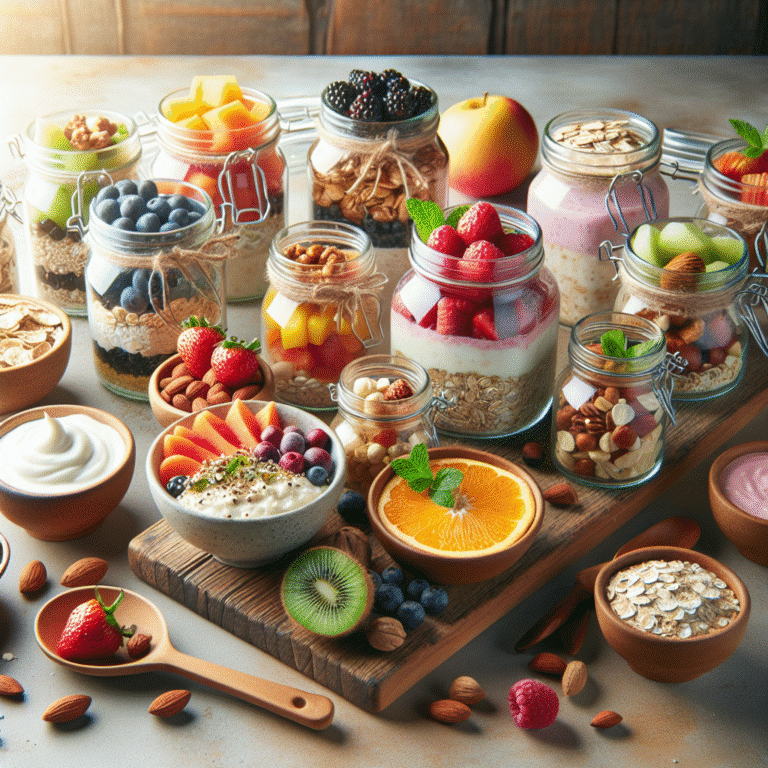 Como montar um café da manhã vegano em potes