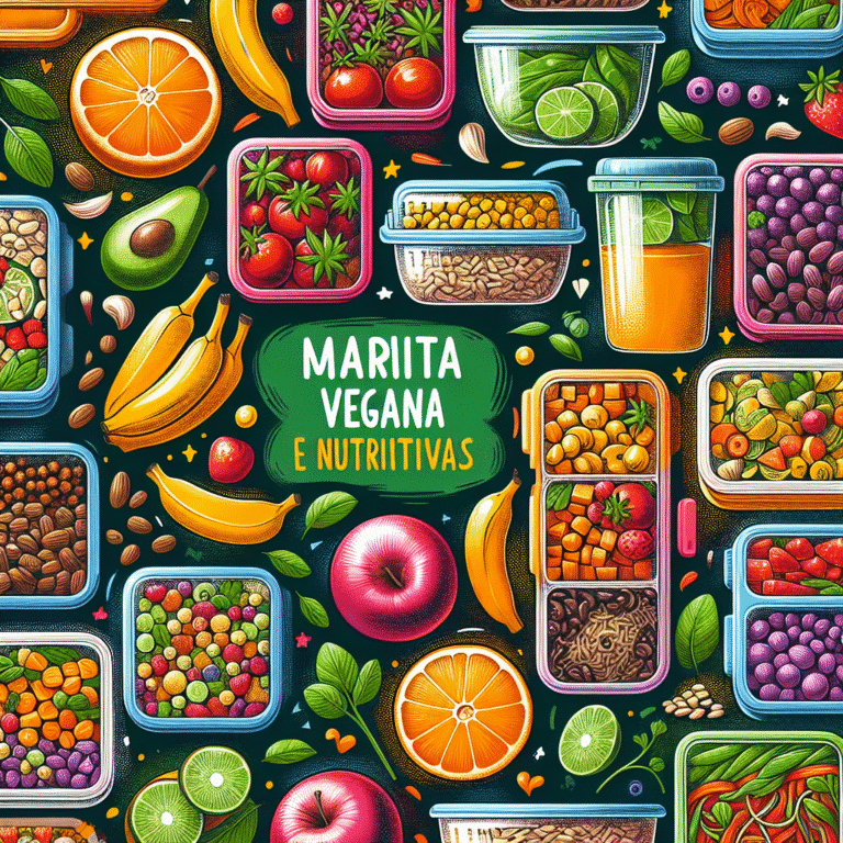 Marmitas veganas rápidas e nutritivas