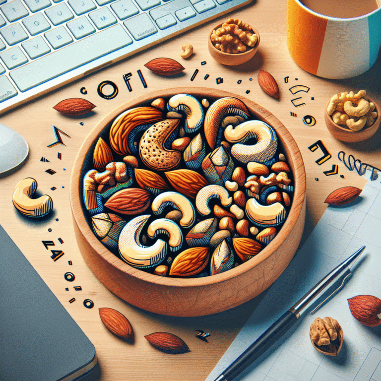 Mix de nuts vegano: o lanche ideal para o escritório