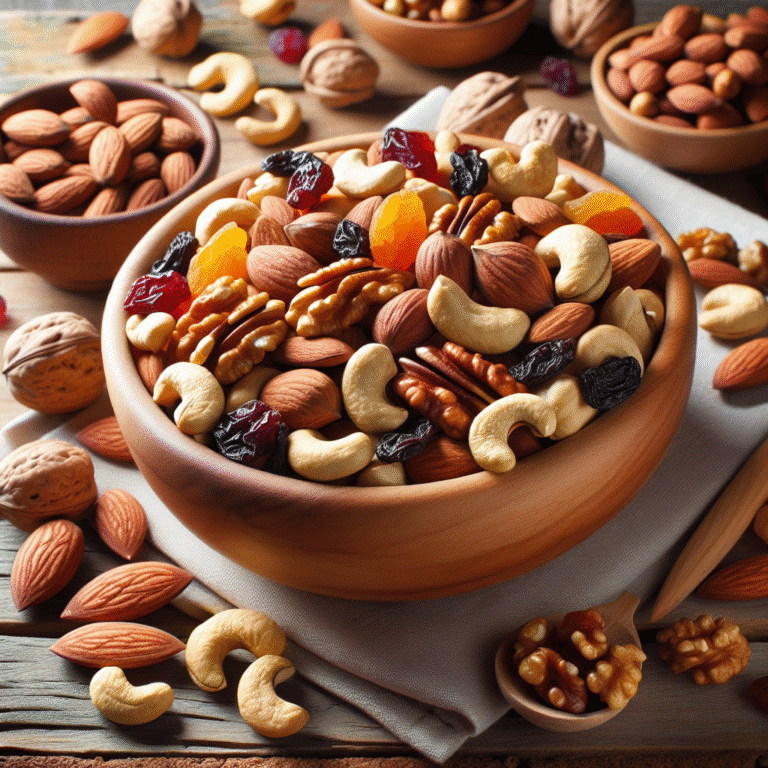 Mix de nuts vegano para um lanche prático
