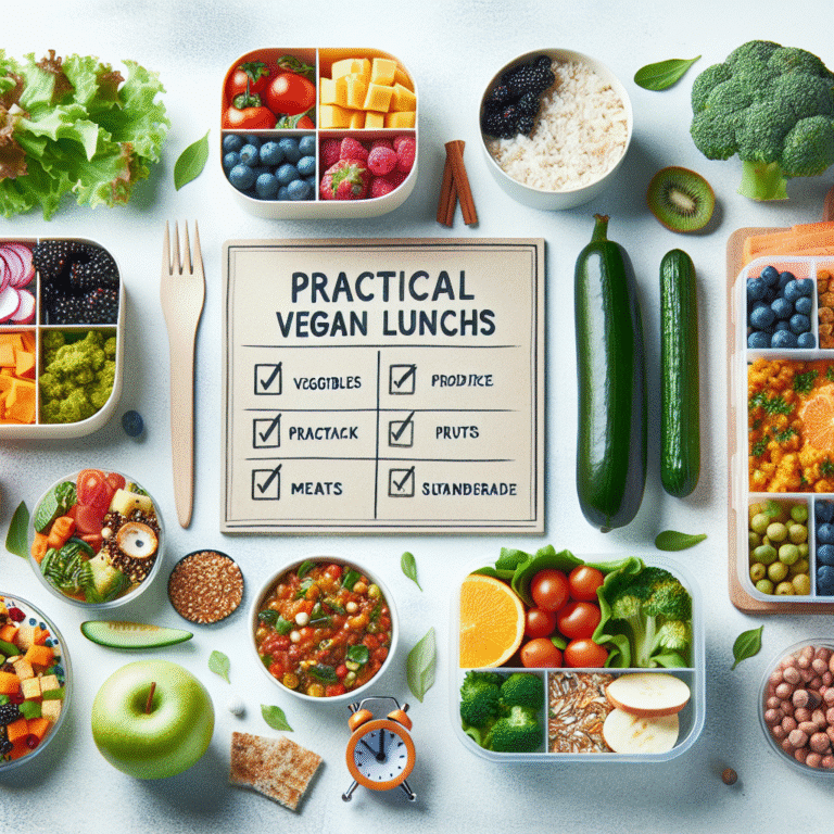 Lanches veganos práticos para o expediente