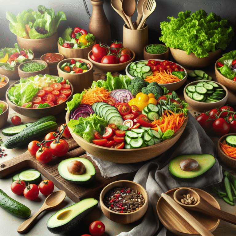 Saladas veganas práticas para o dia a dia