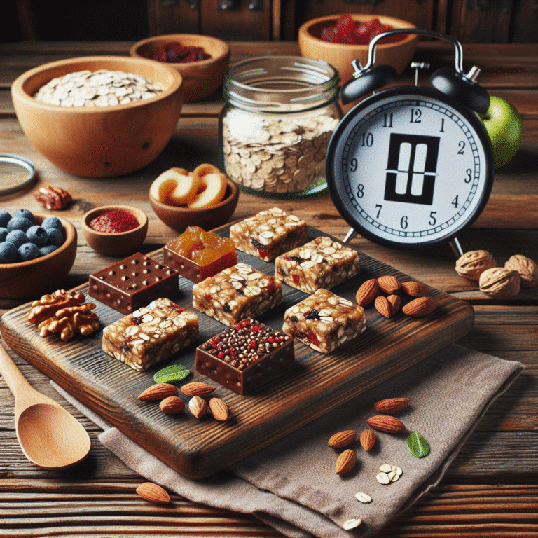 Barrinhas veganas caseiras em menos de 10 minutos