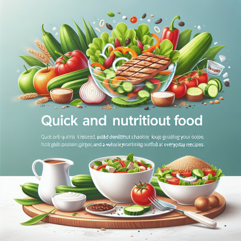 Rápido e Nutritivo: Receitas para o Dia a Dia