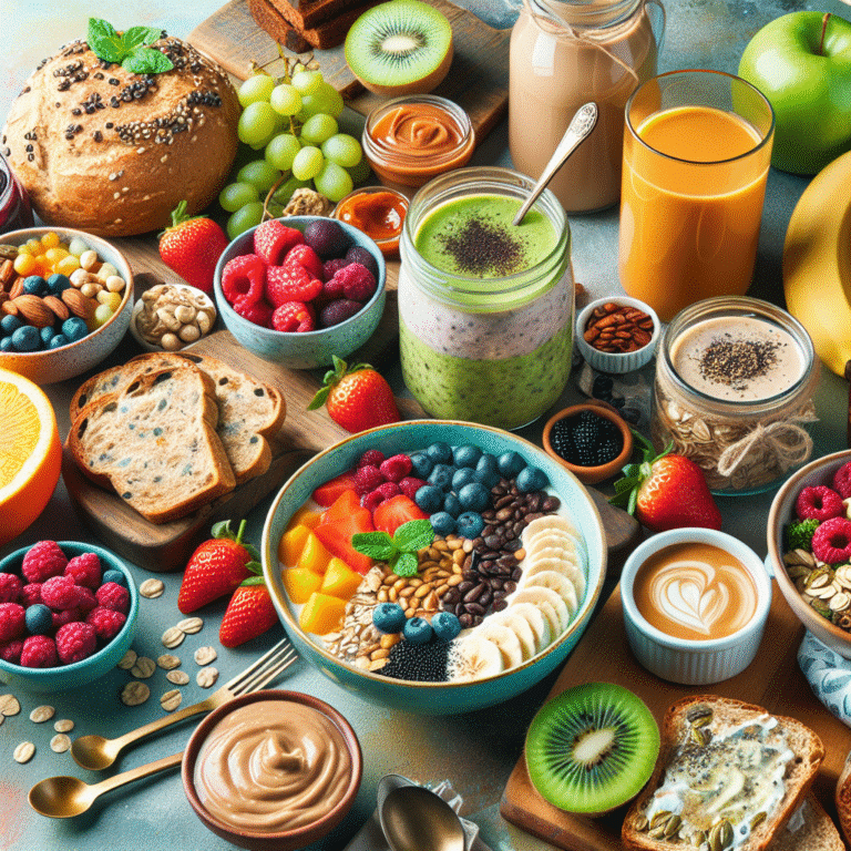 Delícias veganas: receitas rápidas para um café da manhã nutritivo